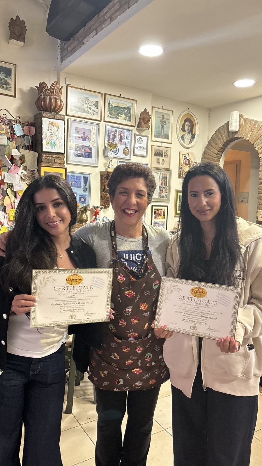 Smiles and certificates at the end of the workshop